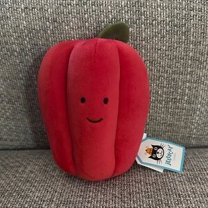 Jellycat Vivacious Red Pepper, Retired! NWT